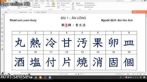 Kanji look and learn bùi văn ánh pdf năm 2024