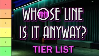 Whose Line Is It Anyway? Tier List