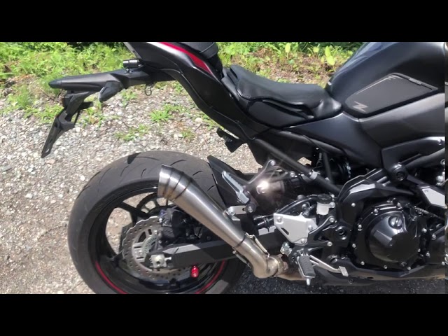 LCIPARTS】GPチタンスリップオンマフラー Z900 2020 - YouTube