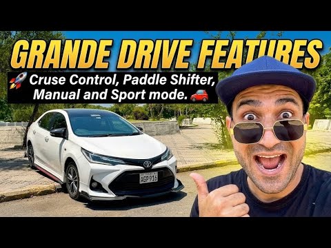 Grande Drive Features 😍 | Cruse Control, Paddle Shifter, Manual and Sport Mode 
