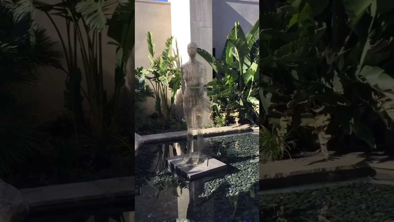 Statues that Disappear, all pieces by the talented Julian Voss-Andreae! 