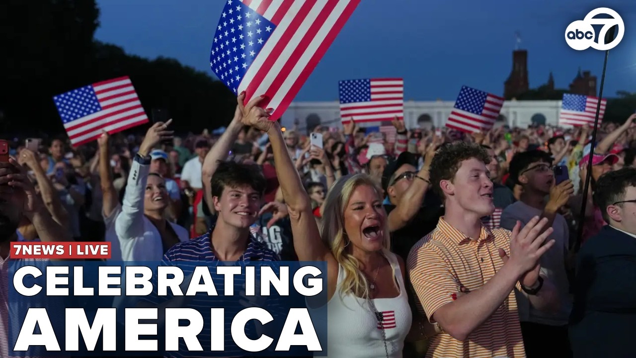 🦅7NEWS LIVE | Celebrating 250 years of American History - YouTube