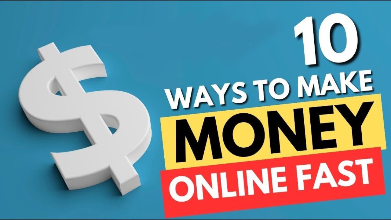Top 10 Ways To Earn Money Online - YouTube