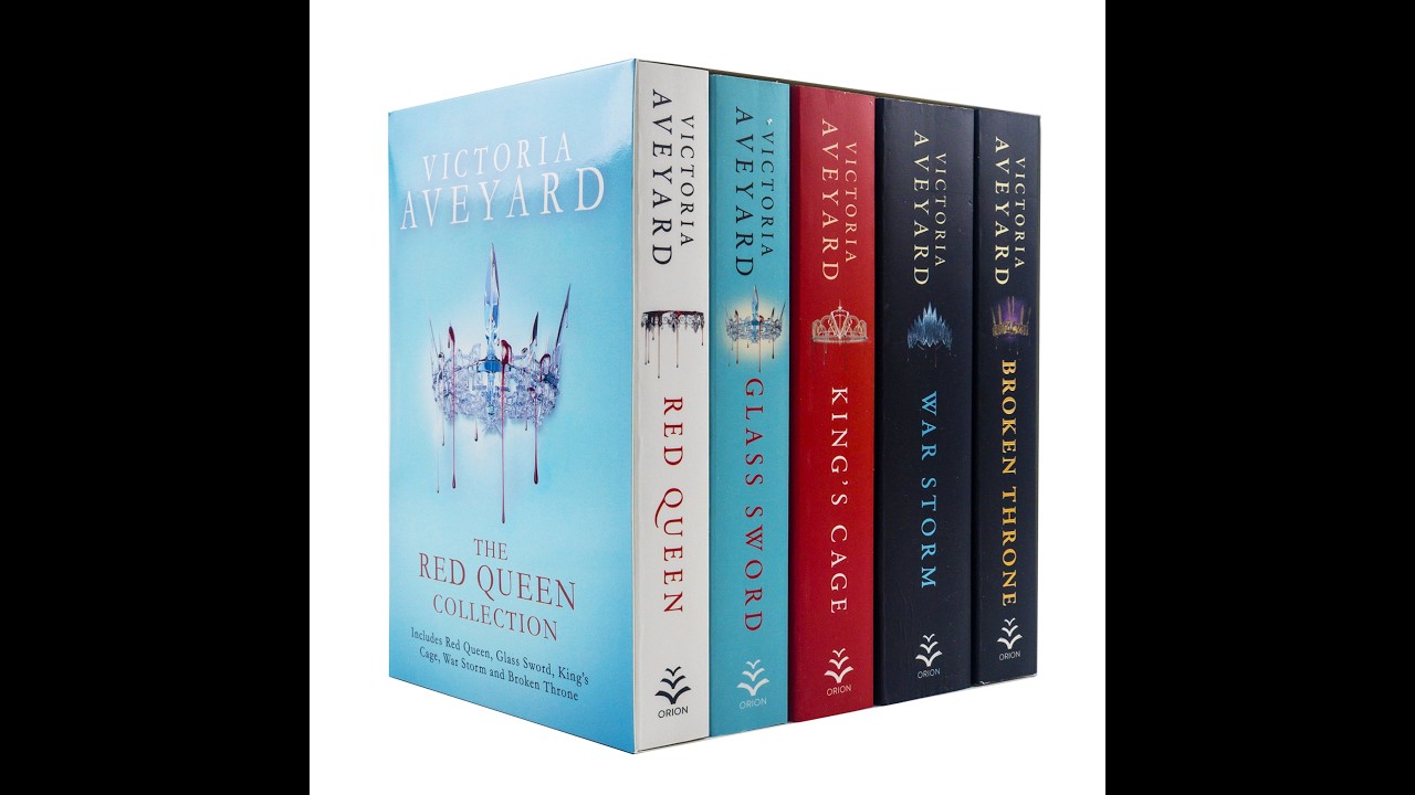 Victoria Aveyard Red Queen Series 5 Books Collection Box Set - YouTube