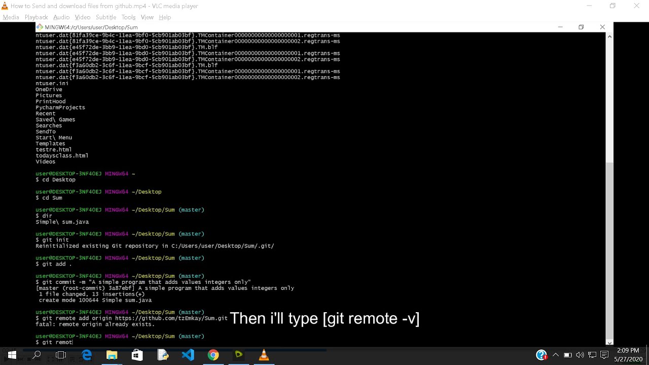 How to Send and download files from github - YouTube
