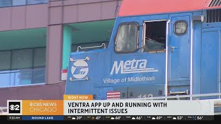Metra reports Ventra app outage for second day
