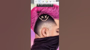 #Autodesk Sketchbook Hair Oil Paint Editing #trending Editin