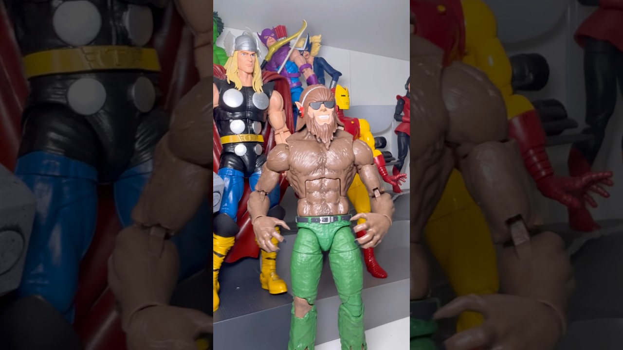 Оборотень в ночи marvel legends head swap teen wolf toony Terrors 