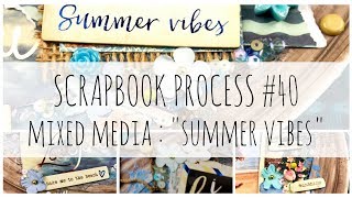 Download lagu SCRAPBOOK PROCESS 40 Summer Vibes Mixed Media Thompsons Craft Supplies DT SCRAPBOOK PROCESS 40 Summer Vibes Mixed Media Thompsons Craft Supplies DT