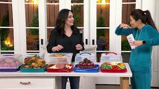 LocknLock Square Cake Carrier with Handle on QVC