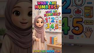 What Are NUMBERS 🤔 (Everyday Math Explained Easily!) #shorts #maths