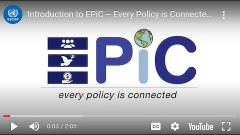 Introduction to EPiC – Every Policy is Connected – integrating policy and data
