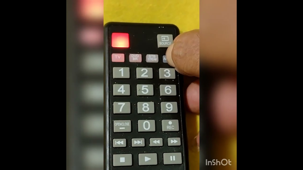 Programación de un control universal ISEL U-59S para un sistema de audio SAMSUNG