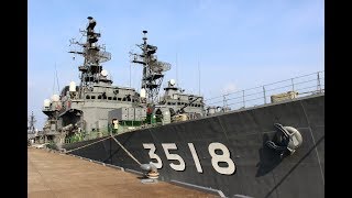 練習艦せとゆき 日曜日の艦艇一般公開 呉地方隊 海上自衛隊 TV-3518