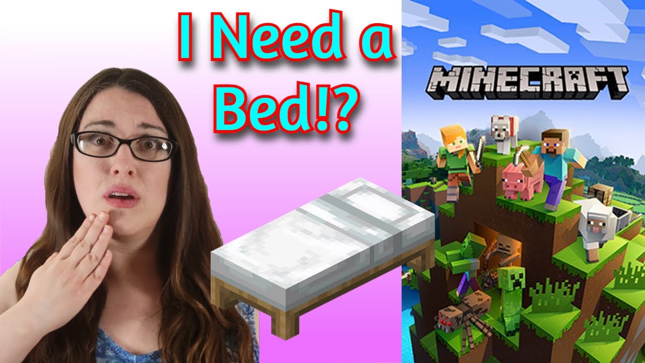 one-hour-to-make-a-bed-first-time-playing-minecraft-episode-1