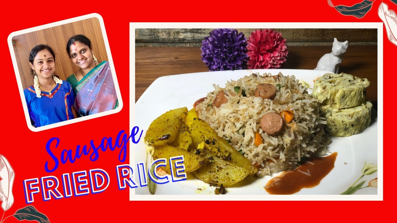 Sausage Fried Rice Recipe in Tamil YouTube
