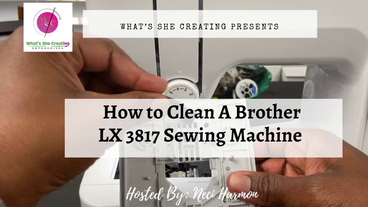 How To Clean Brother LX 3817 Sewing Machine Part 5 YouTube