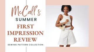 Review: McCalls 2024 Summer Sewing Patterns
