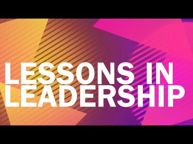 Lessons in Leadership - Responses for the Harvard Business School's Executive Education Programme