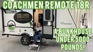 Coachmen Remote 18R | A Bunkhouse Weighing Under 5000 Pounds!