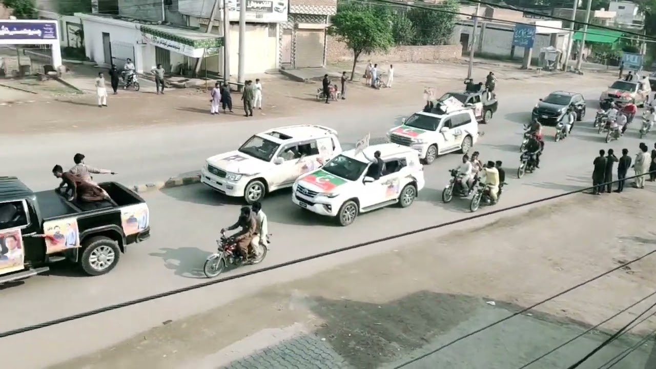 AsadUmar arrives in chiniot 
