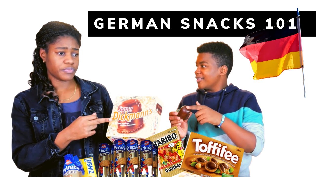 Trying German snacks Jamaicans History origin naming of German
