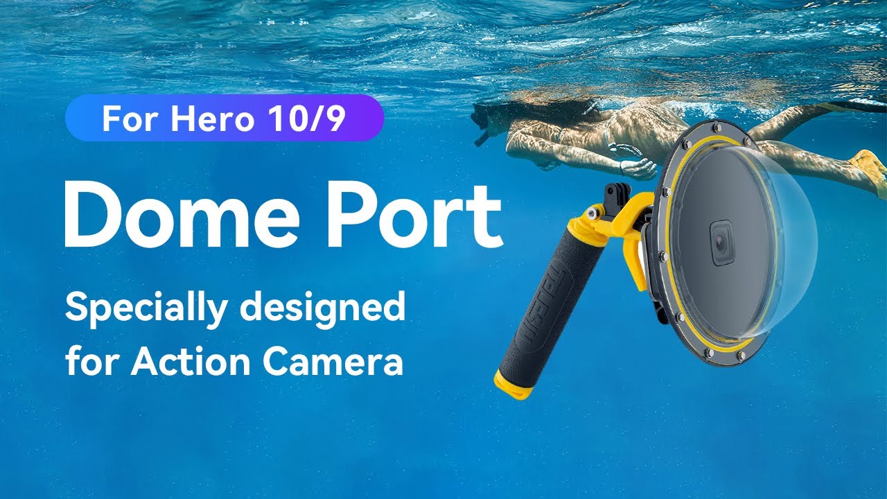 Buy TELESIN Waterpoof Dome Port for GoPro HERO Online in India