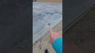 Garage Slab Poured Metal Building Build Begins