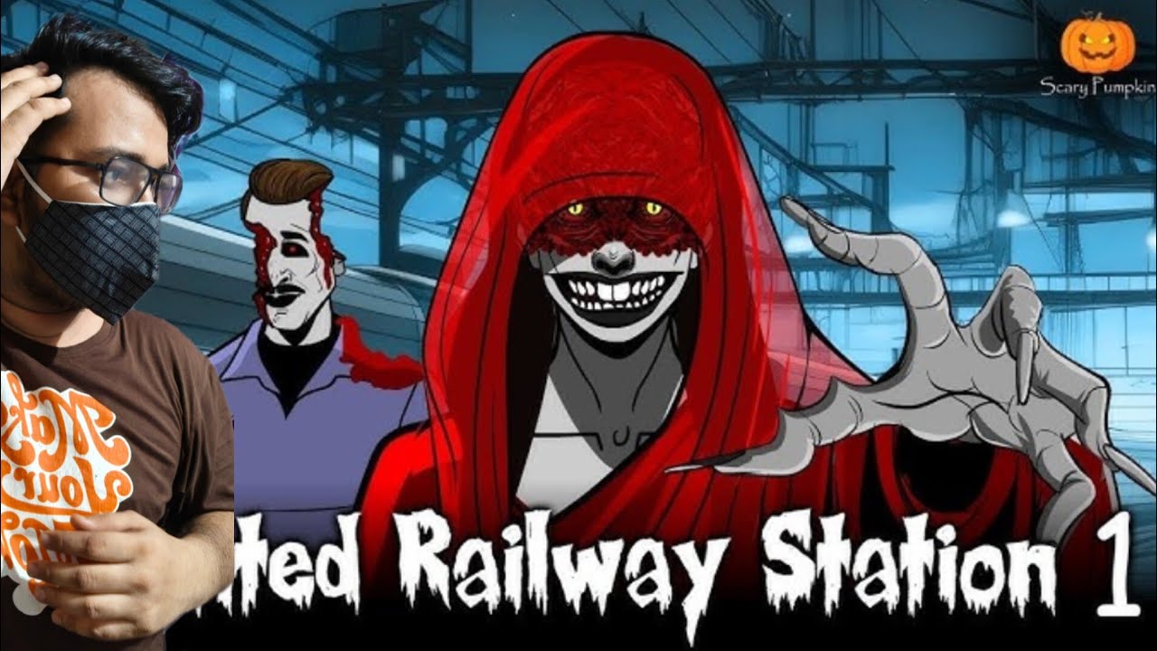 Haunted Train | Bhutia Train | Scary Pumpkin | Hindi Horror Stories | Animated Stories