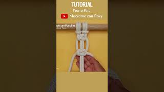 👆 TUTORIAL ✅ Nudo Cuadrado con Puntillas / Square Knot Picot