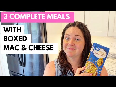 The CHEAPEST meals you'll ever make | Cheap and Easy Pantry Meals * With Mac n Cheese*