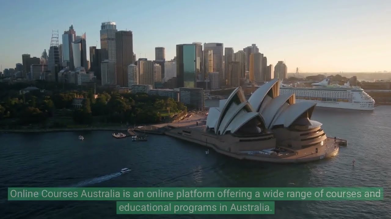 9) Online education in Australia, education and professional development through online learning.