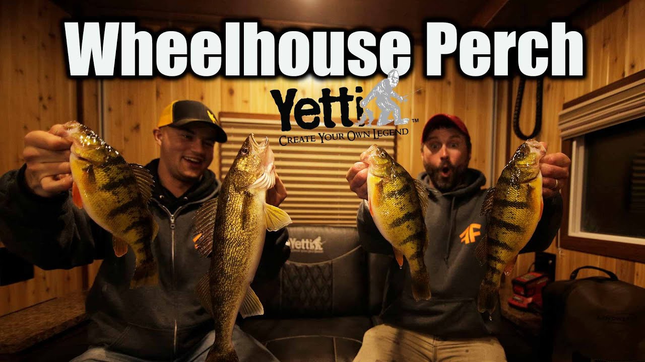 Wheelhouse Perch ( Ice Fishing Perch in Extreme Comfort!) YouTube