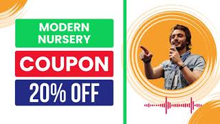 modern nursery coupon code | modern nursery discount code | 20% OFF
