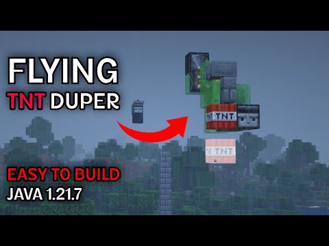 Flying TNT Duper | Minecraft Java 1.21.7