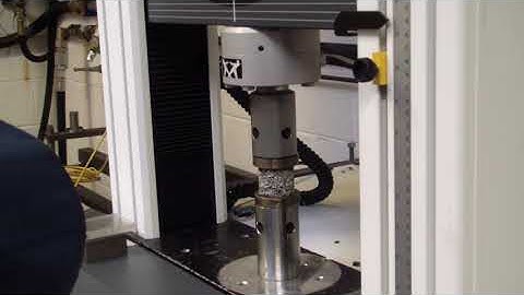 Instron 3366 Compression set up part two