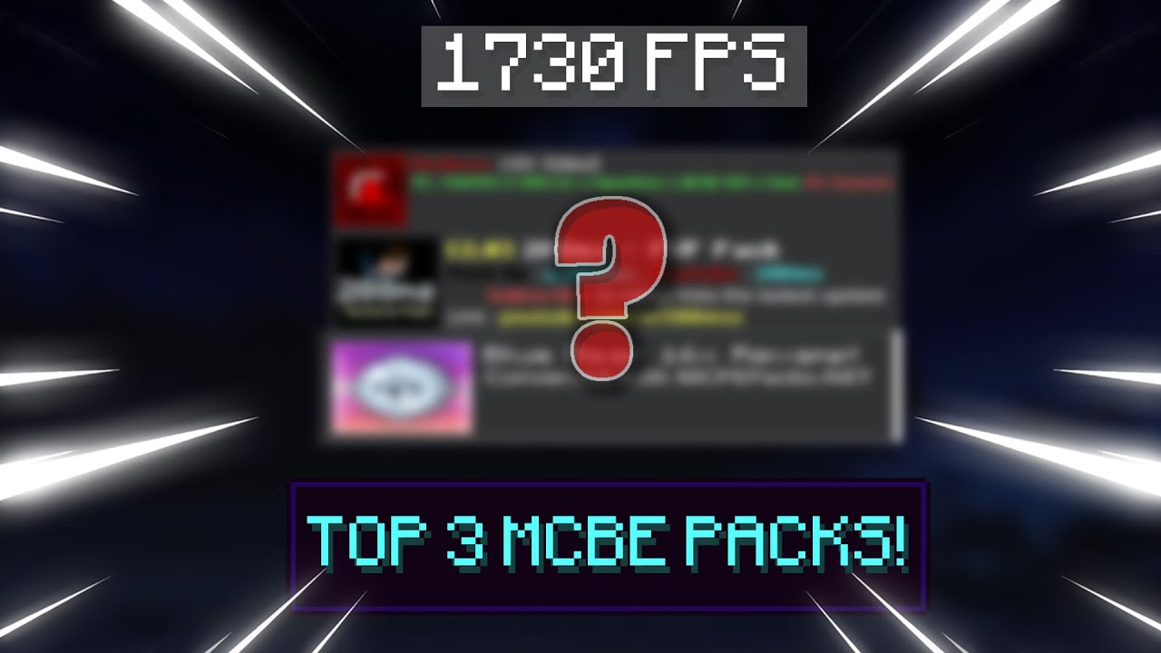 TOP 3 Best MCPE Texture Pack for PVP | Minecraft Bedrock - YouTube