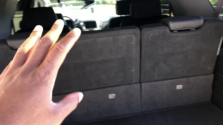 Chevrolet Tahoe – How to lay down rear seats flat