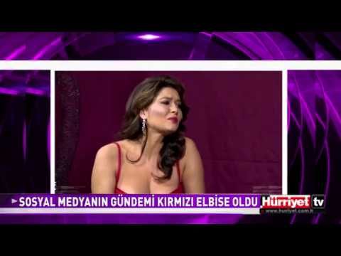 NURGÜL YEŞİLÇAY'IN KIRMIZI ELBİSESİ