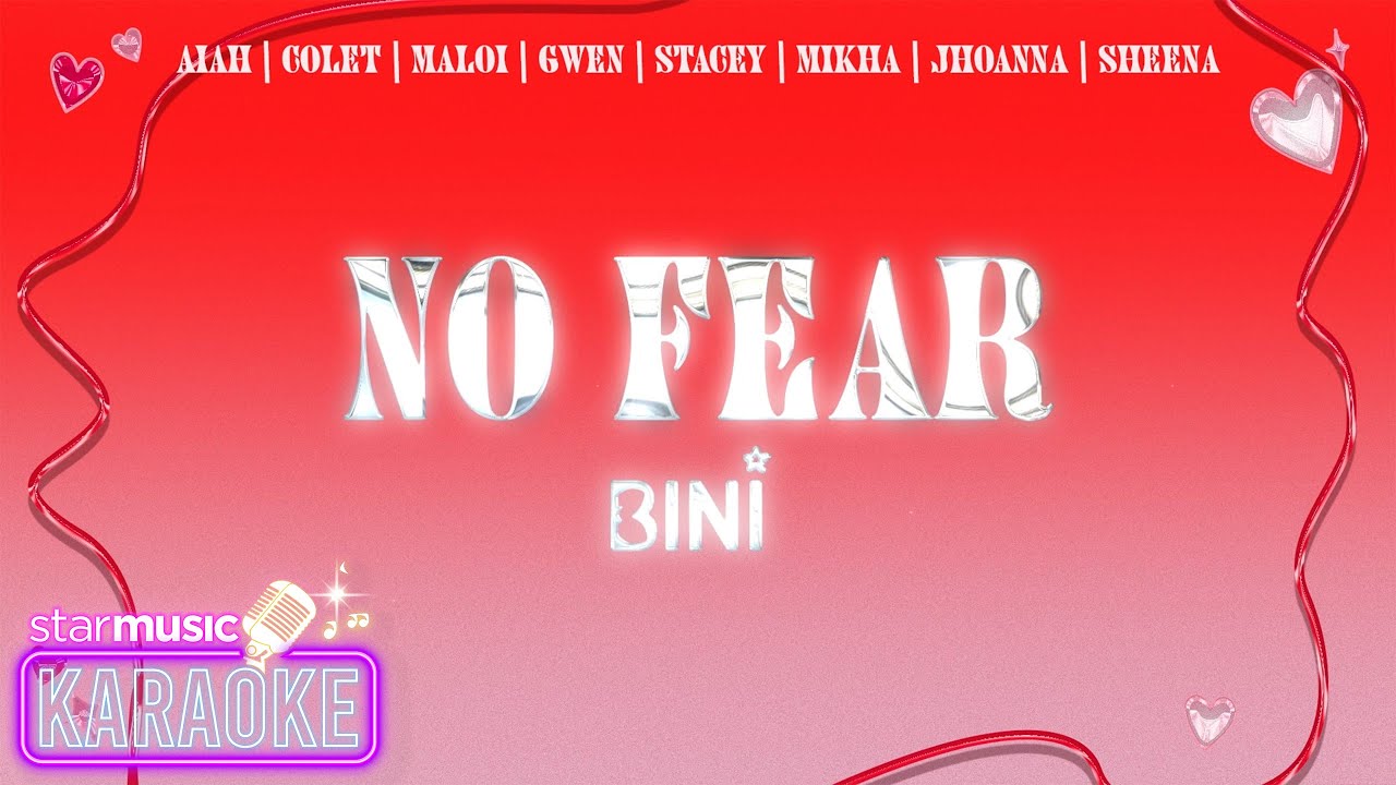 BINI - No Fear (Karaoke)