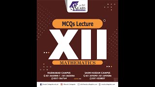 XII Mathematics: Lecture # 6 Anti Derivatives