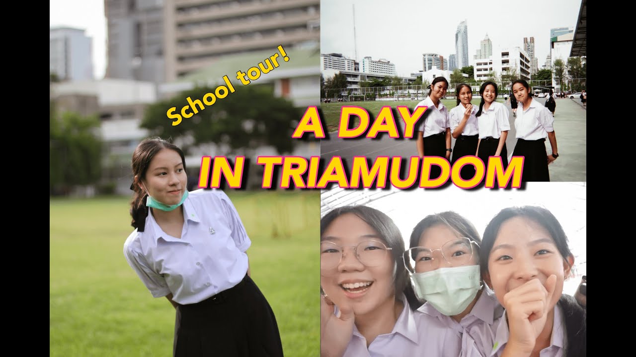1 วัน ในรั้วเตรียมอุดมมม😝✨ +พาทัวร์โรงเรียน! | Ingkykkm