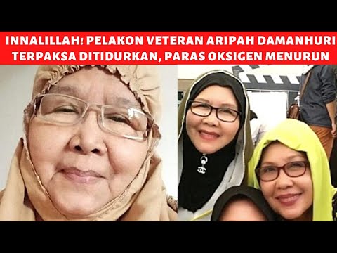 INNALILLAH! Pelakon Veteran Aripah Damanhuri Ditidurkan, Oksigen Menurun