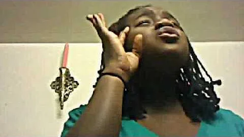 alicia vaughn singing adorn you by meguel (no music)