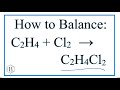 Balancing Chemical Equations Concepts