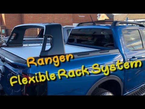 2024 Ford Ranger FLEXIBLE RACK SYSTEM 🤌👌 - YouTube