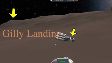 KSP 1.11: Landing on Gilly