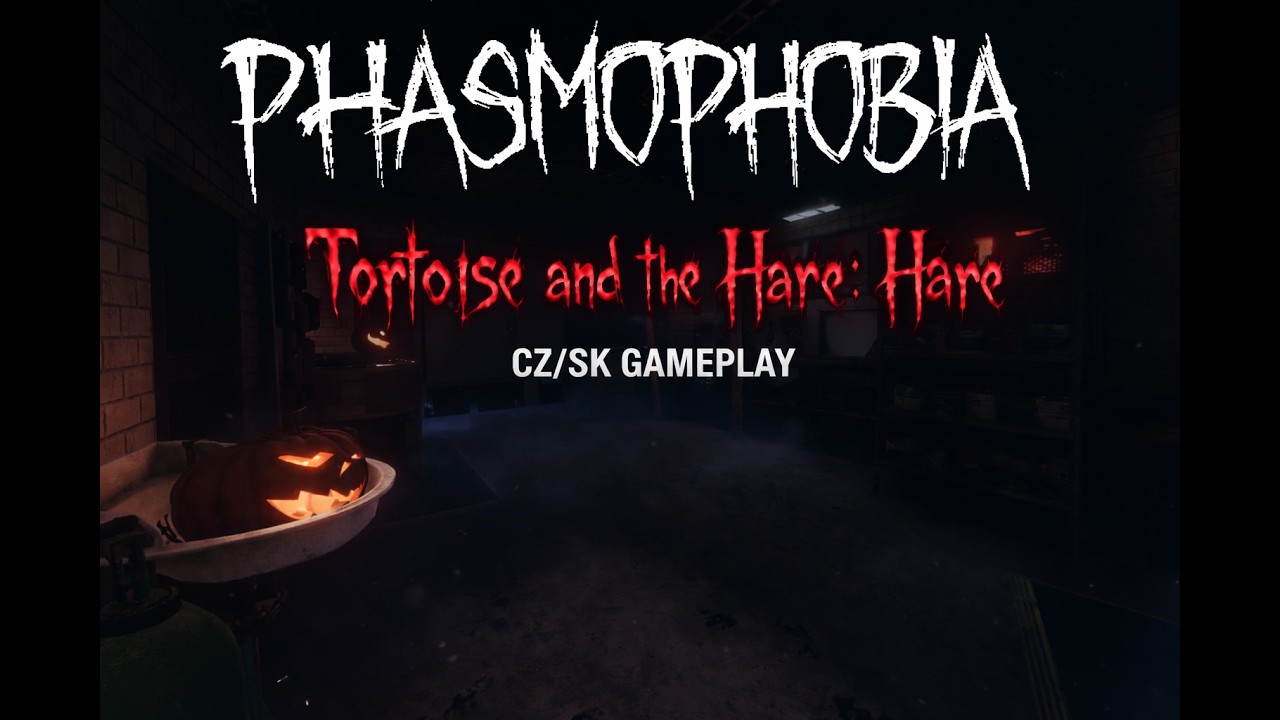 Phasmophobia Weekly Challenge #Tortoise and the Hare CZ/SK Gameplay @valkojr