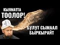 КЫЯМАТТА ТООЛОР БУЛУТ СЫМААЛ БЫРКЫРАЙТ