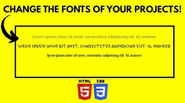 How to Add Google Fonts in HTML & CSS | Change Font Family Easily